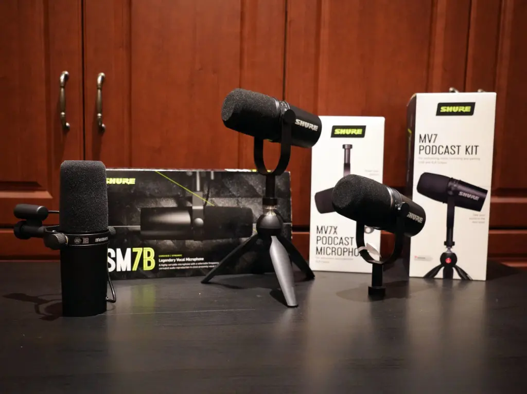 Shure SM7B, MV7X, and MV7 podcasting mics review | Best Buy Blog