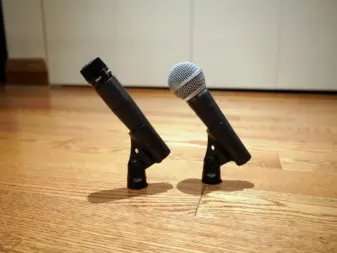 Shure SM58 and SM57