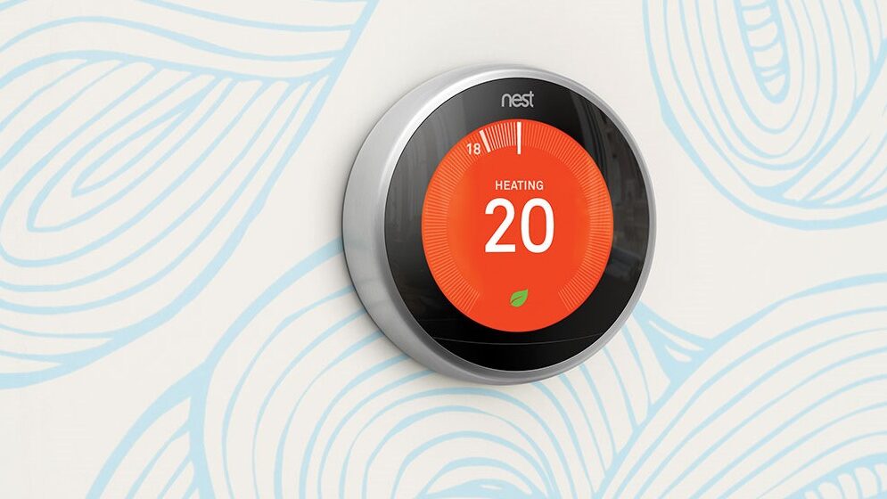 Smart thermostat in a smart home