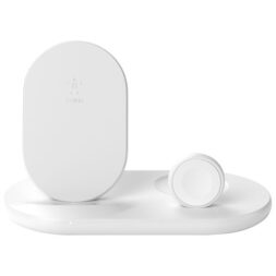 Belkin 3-in-1 Wireless Qi Charging Station for iPhone, Apple Watch & AirPods