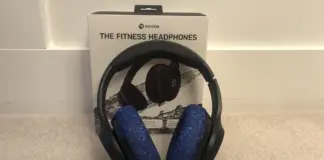 Raycon The Fitness Headphones with packaging