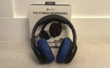 Raycon The Fitness Headphones with packaging