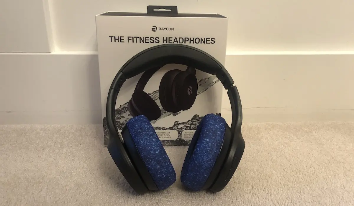 Raycon The Fitness Headphones with packaging
