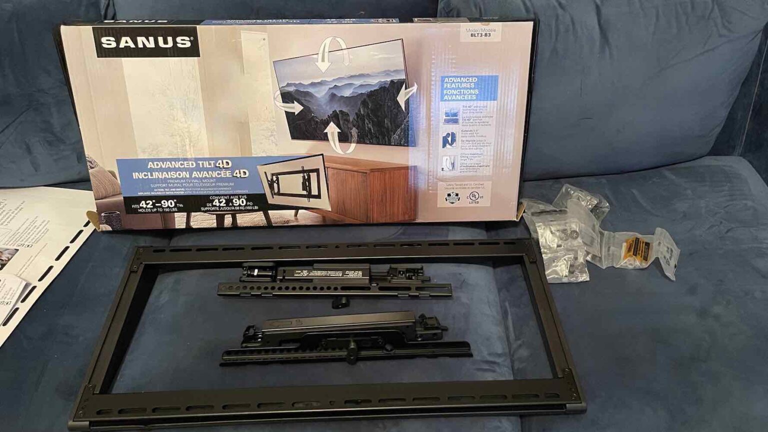 Sanus TV wall mounts and TV stand review Best Buy Blog
