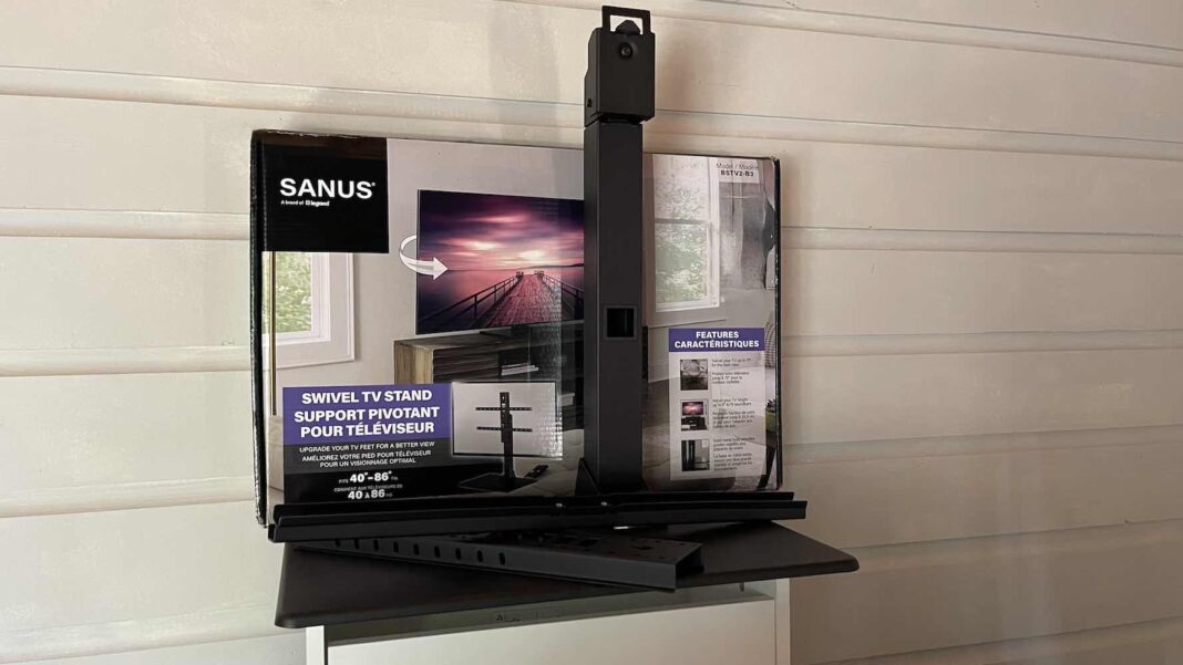 Sanus TV wall mounts and TV stand review Best Buy Blog