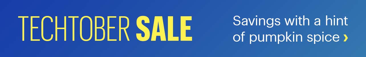 Best Buy Techtober Sale