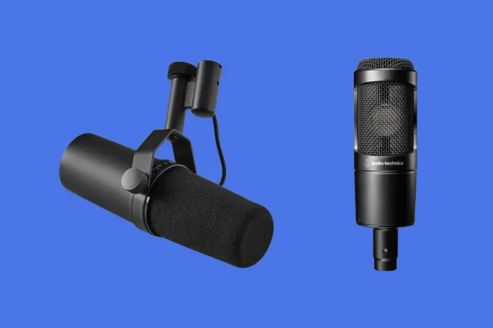 Microphones for podcasting