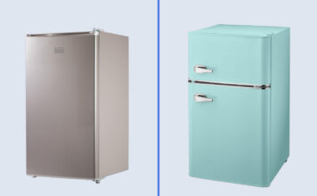 Undercounter vs. Free-standing mini fridges