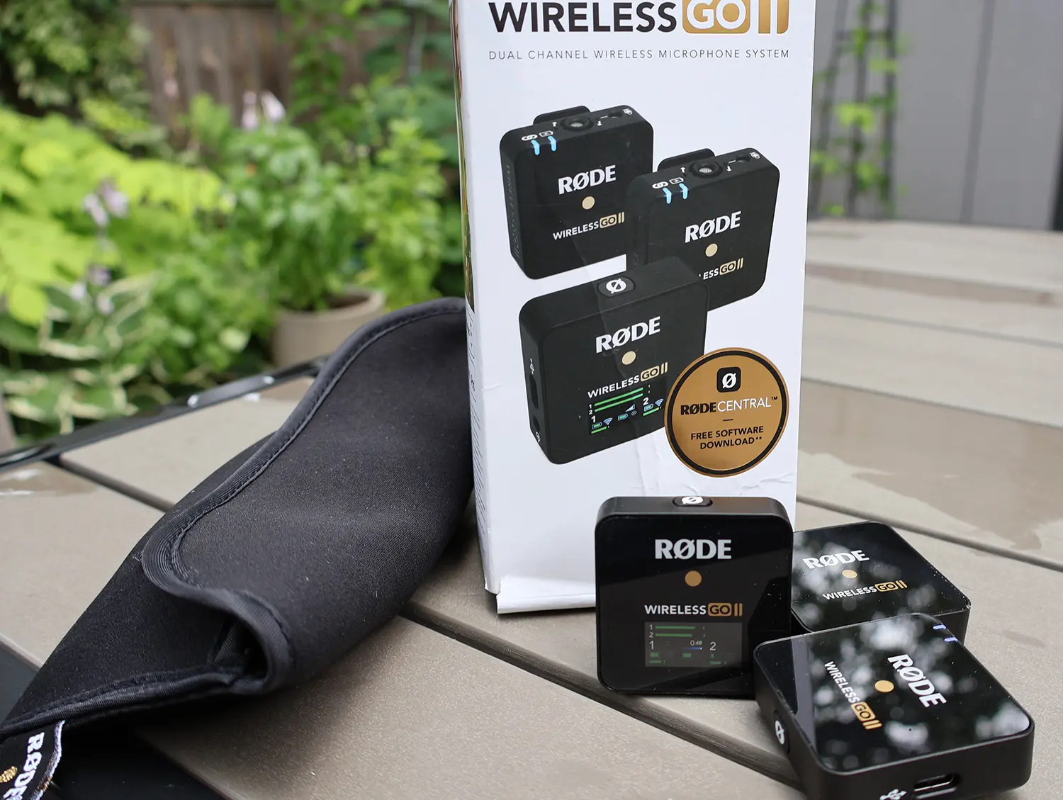  Rode Wireless Go - Compact Wireless Microphone System,  Transmitter and Receiver : Musical Instruments