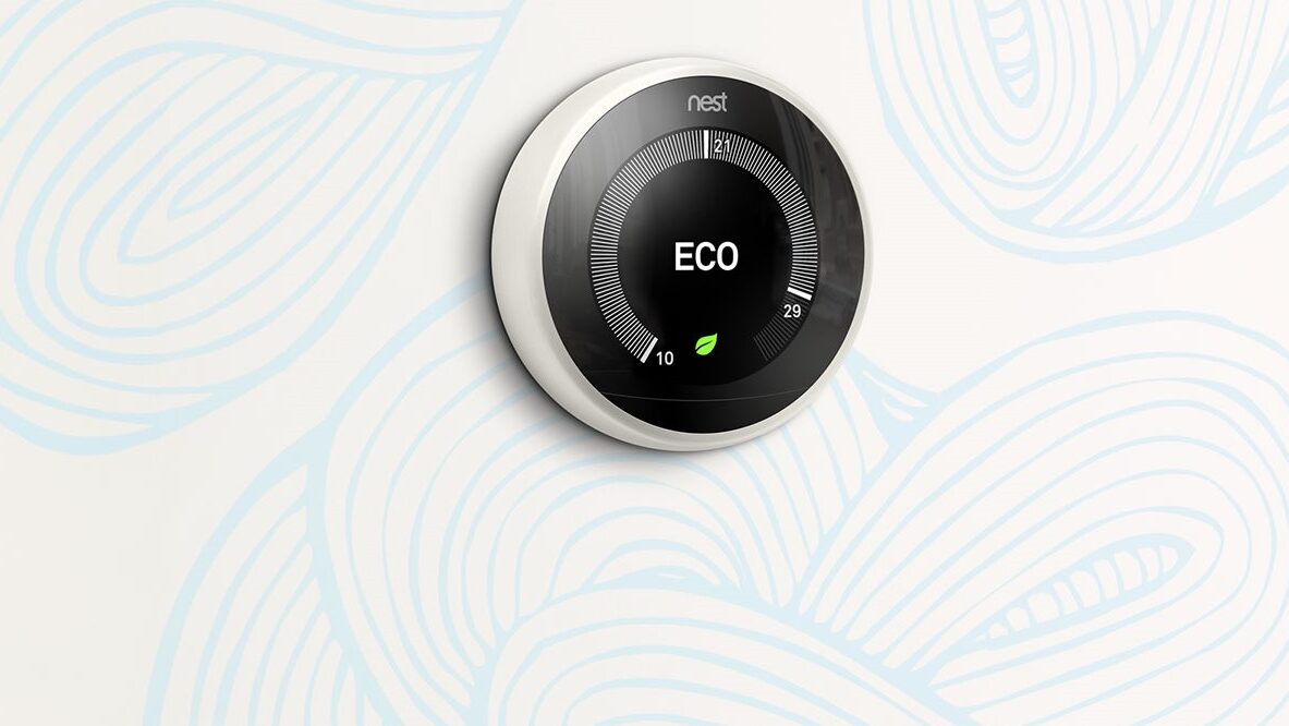 Smart thermostat wide