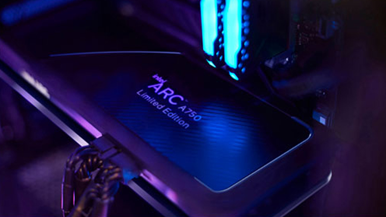 Intel ARC A750 Limited Edition graphics card