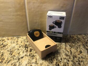 Marley Campion 2 earbuds in open packaging