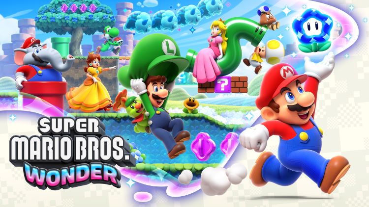 Super Mario Bros Thème Merveille Éléphant Luigi Mario Mignon Peluche Jouets  Fans Enfants Noël Cadeau
