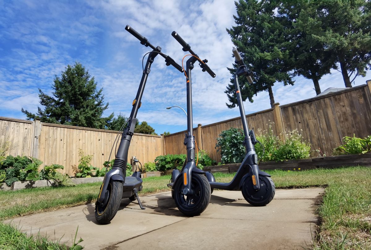 Segway Ninebot e-scooters  bottom