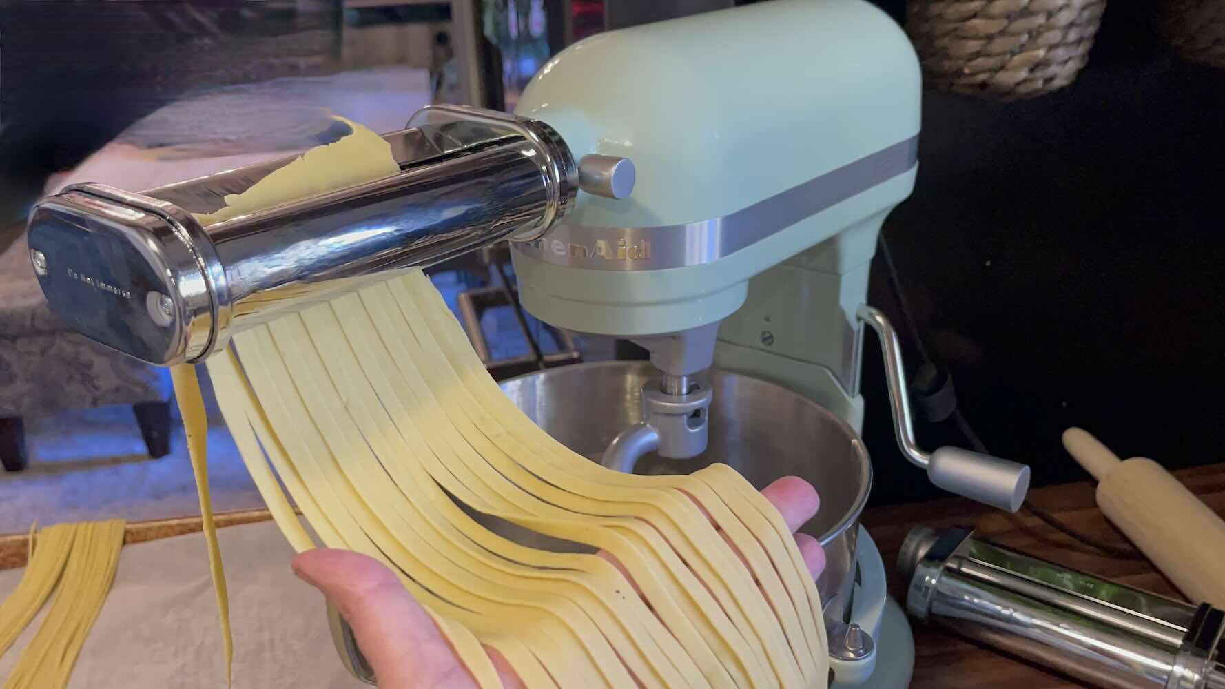 pasta attachment KitchenAid Mixer