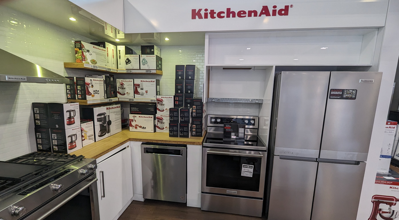 KitchenAid Display At Store 