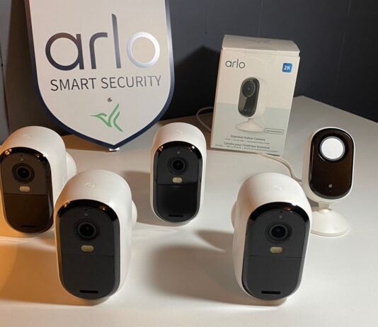 Arlo Secure Essential fully wireless indoor/outdoor and wired indoor smart cameras