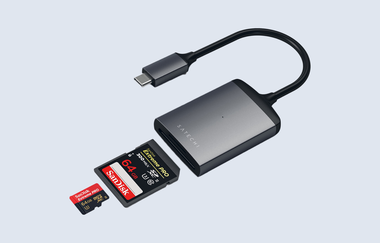 Satechi card reader