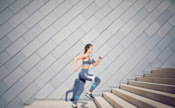 Woman running