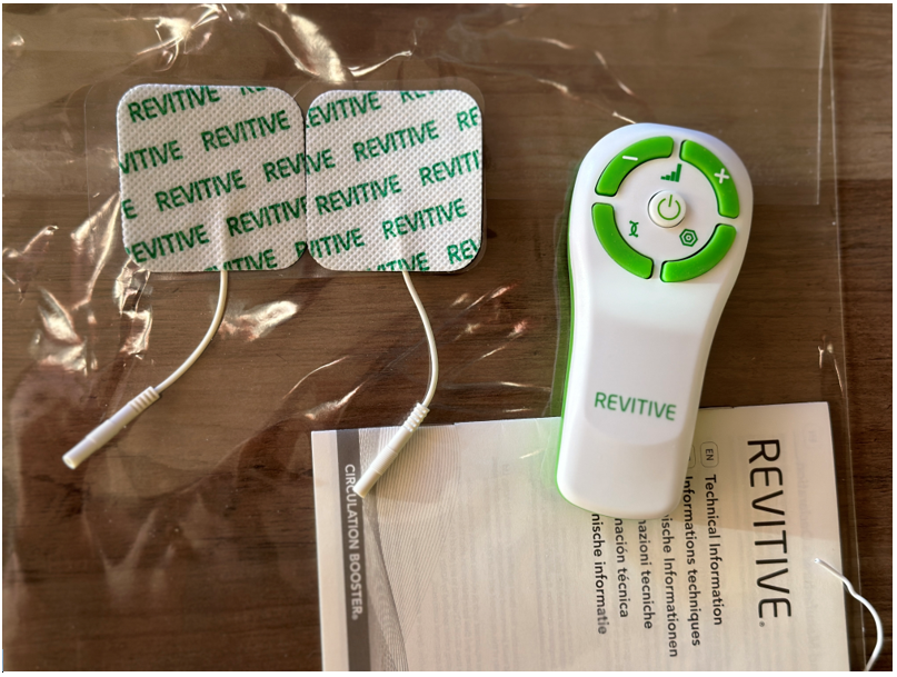 Revitive Medic electrode pads and remote control