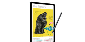 Samsung Galaxy Tab S6 Lite (2024) with S Pen.