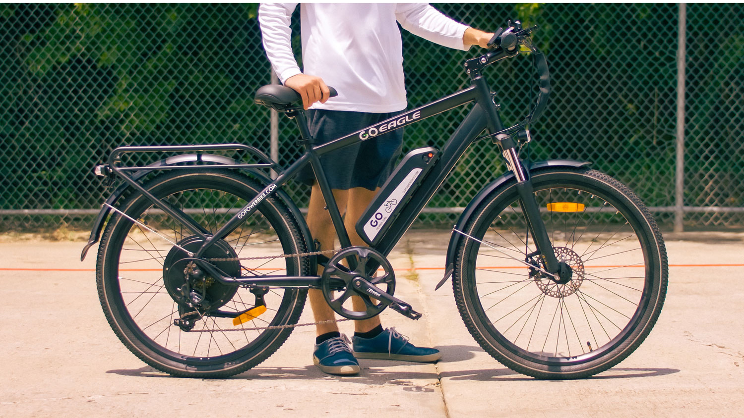 Vélo de ville électrique 500 W GoEagle de GoPowerBike avec autonomie maximale de 58 km - Noir - Exclusivité Best Buy 