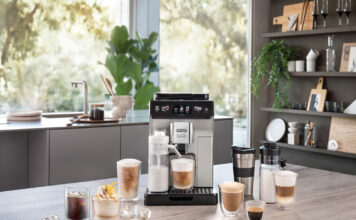 De'Longhi Eletta Explore Automatic Espresso Machine with Frother & Coffee Grinder