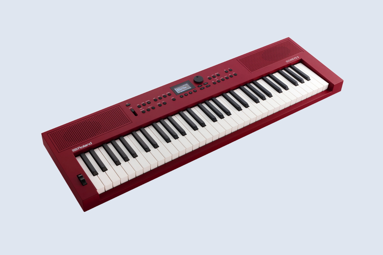 Roland GOKEYS Synthesizer in red