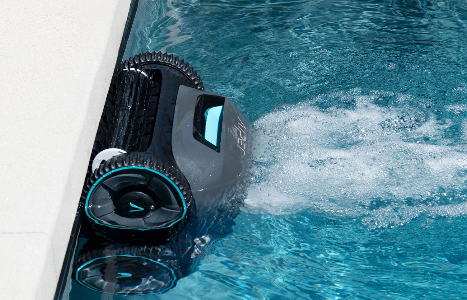 Aiper SG Pro - aspirateur de piscine robotique sans fil pour piscines creusées jusqu'à 1600 pi², aspirateur de piscine automatique 