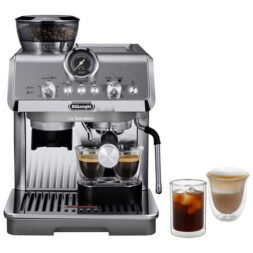 Machine à espresso automatique La Specialista Arte Evo de De'Longhi avec mousseur et moulin à café