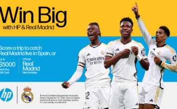 win a trip to Real Madrid in Spain