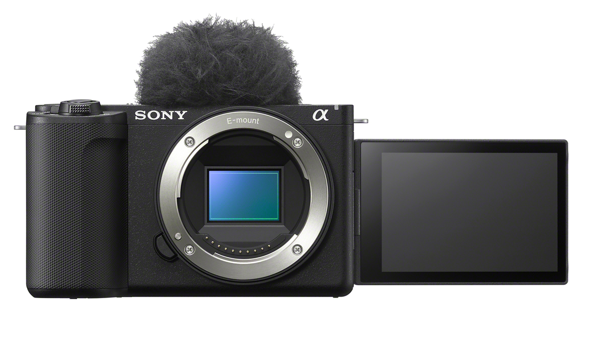 Front view of Sony ZV-E10 II.