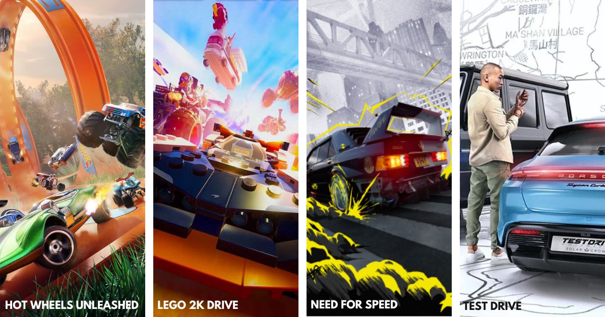 Hot Wheels Unleashed, LEGO 2K Drive, Need for speed, Test drive