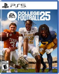 College Football 25 couverture jeux vidéo de sport 