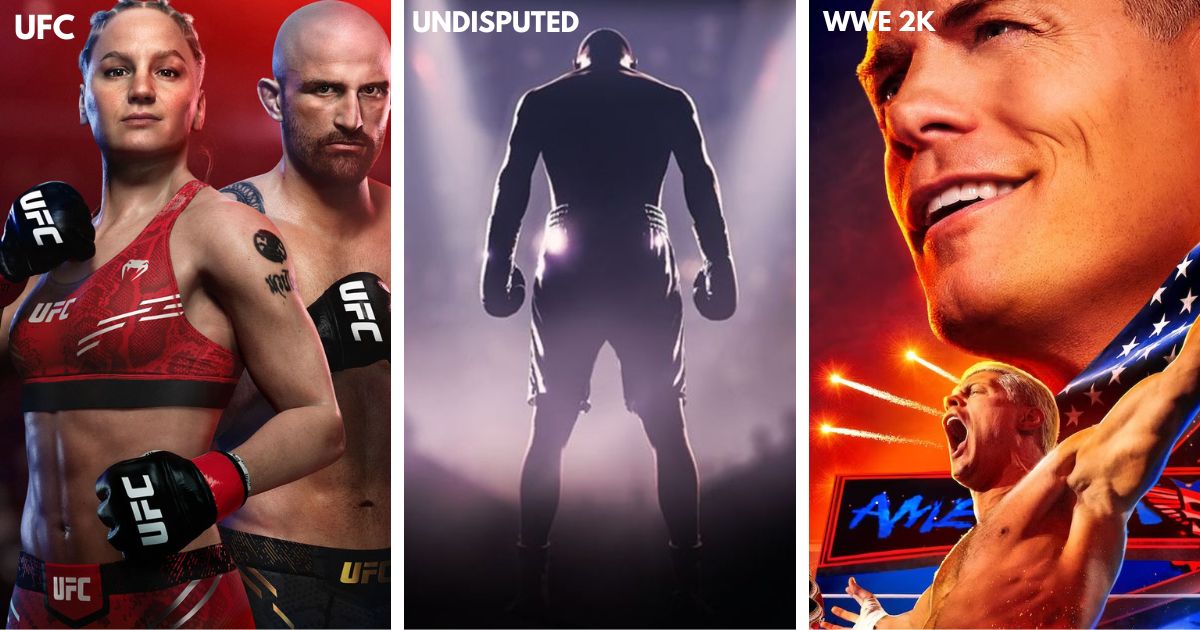 UFC, Undisputed, WWE 2K