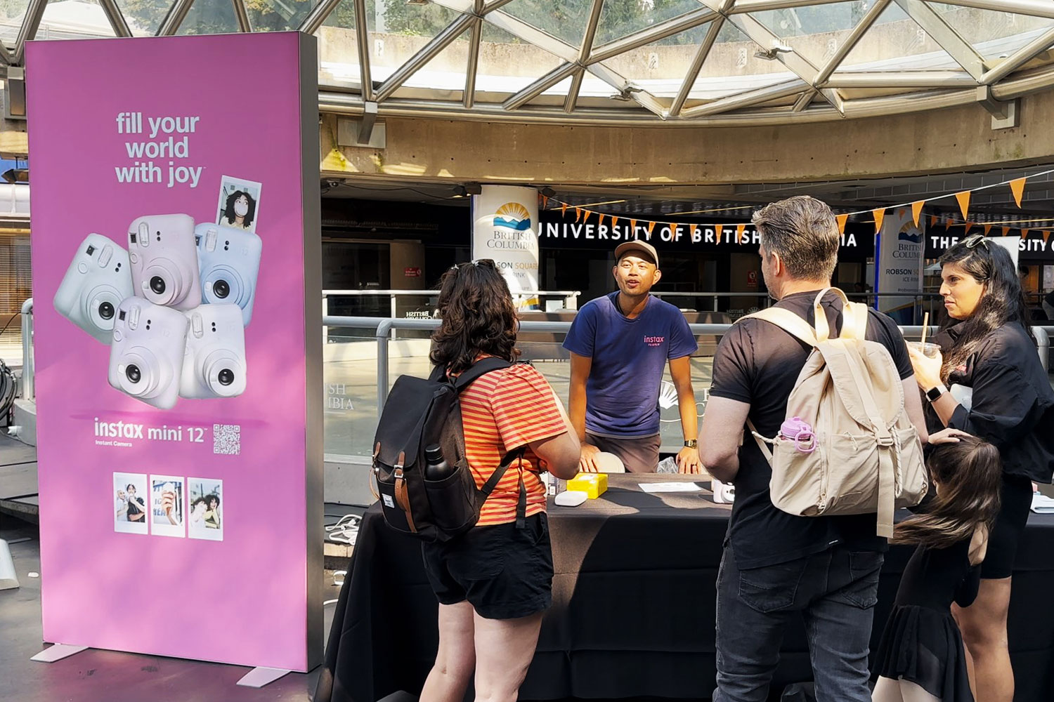 Instax Mini à la Journée techno pour les jeunes