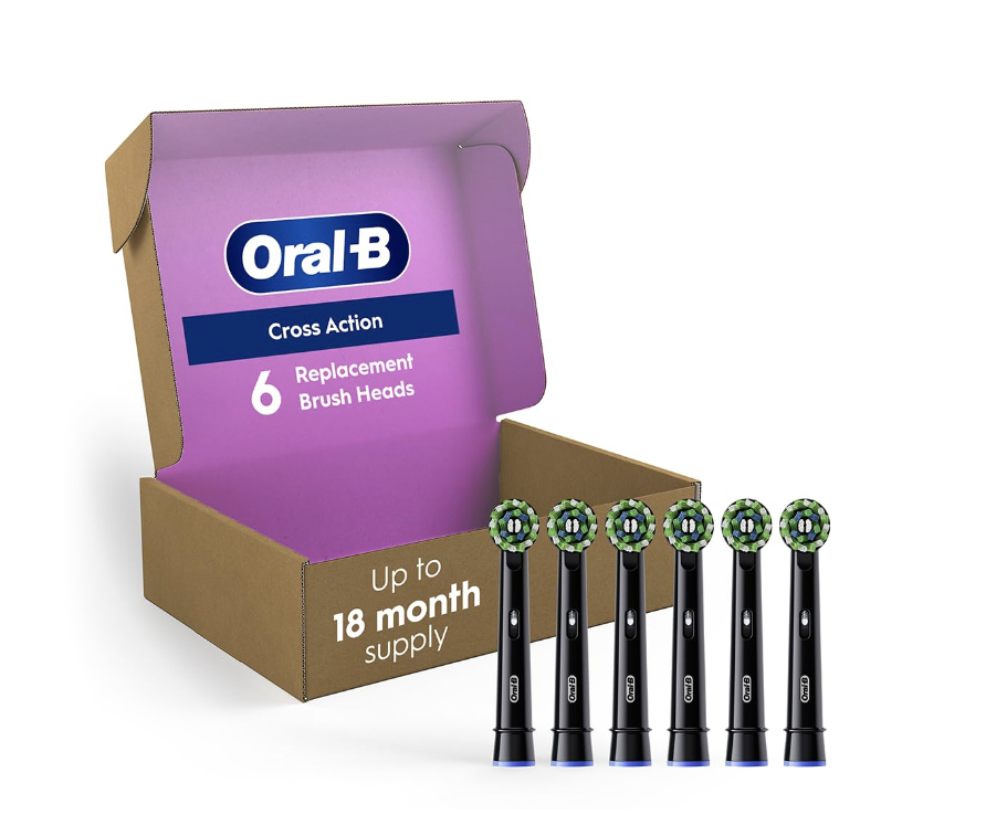 Oral-B brush heads in a box