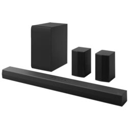 LG S55TR 420-Watt 5.1 Channel Sound Bar with Subwoofer & Rear Speakers