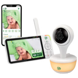 LeapFrog video baby monitor with night vision, zoom & 2-way audio