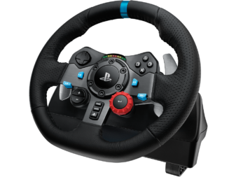 A racing wheel.