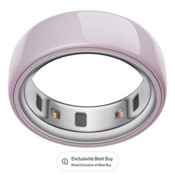 Oura Ring 4 Ceramic Sleep & Fitness Smart Ring - Petal