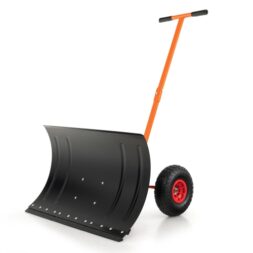 Costway wheeled snow shovel 