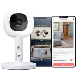 Nanit Pro Camera + Flex Duo Movement baby monitor