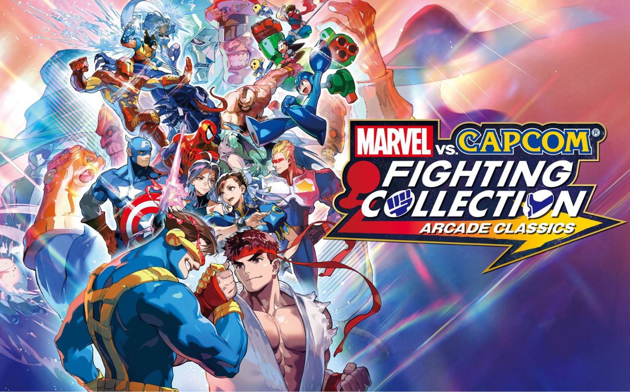 Marvel vs. Capcom Fighting Collection Arcade Classics keyart collection.