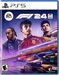 Cover artwork for the PS5 game F1 24