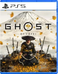 Pochette du jeu vidéo d'action et d'aventure Ghost of Yotei.