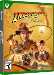 Indiana Jones and the Great Circle action adventure video game cover art.