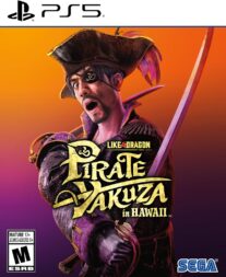 Like a Dragon: Pirate Yakuza in Hawaii action adventure video game cover art.