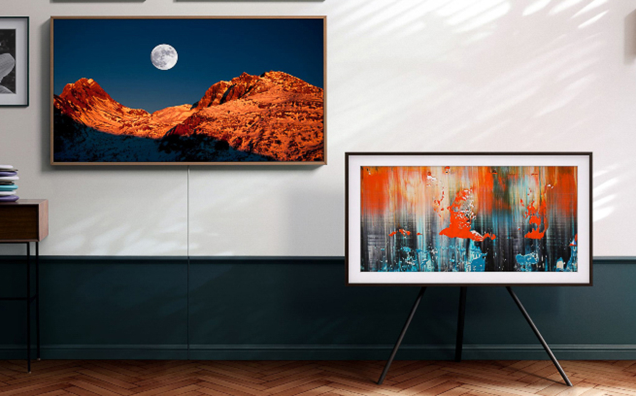 Samsung LED TVs in different styles.