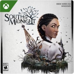 Pochette du jeu vidéo d'action et d'aventure South of Midnight.